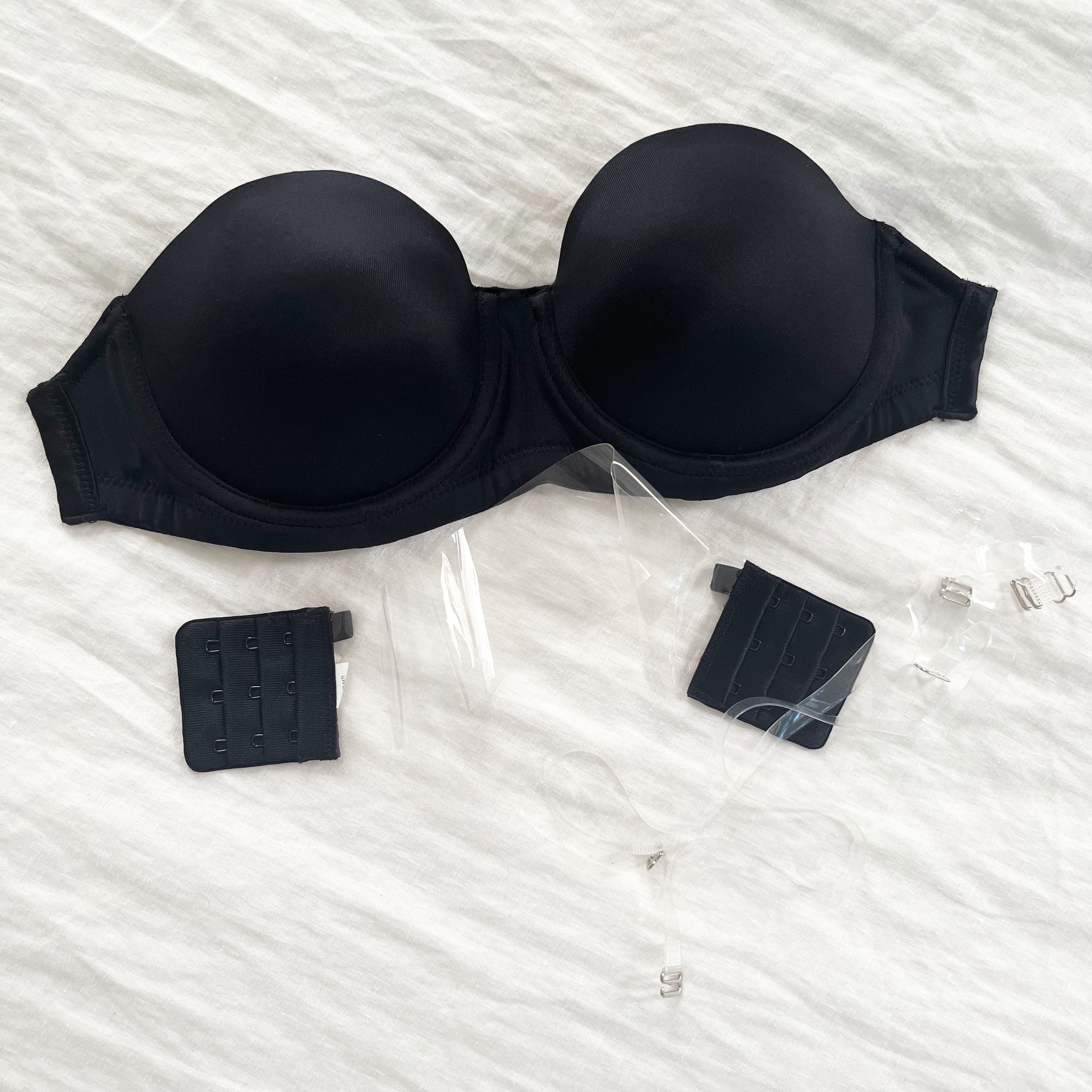 Dark Nude Clear Back Bra With Padding - Select Size – Rockin' A B