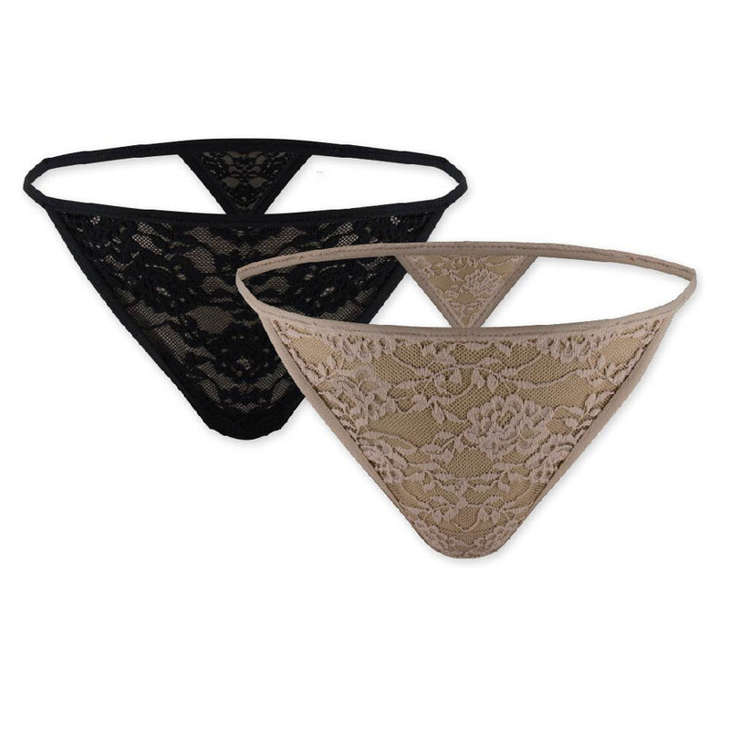 Lace G-String Thong 2 Pack Underwear