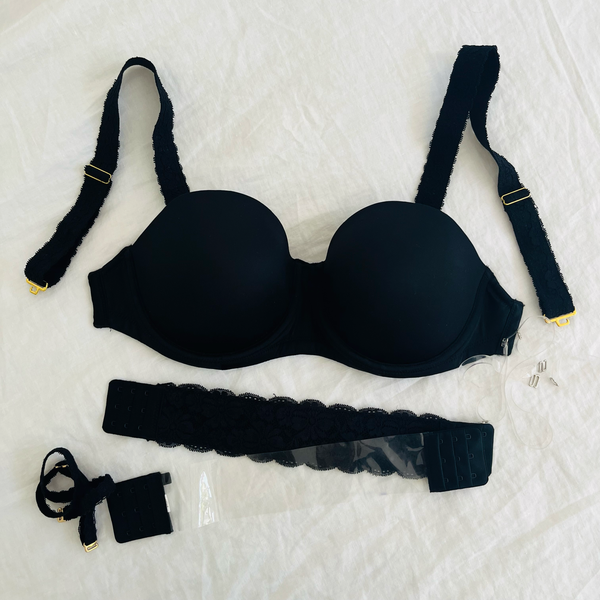 Crystal Clear Close-up Bra Back Hanging Connector / Back Strap