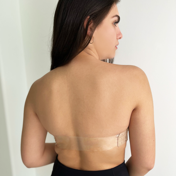 The Clear Strap Bra Collection Supportive Bra Clear Back