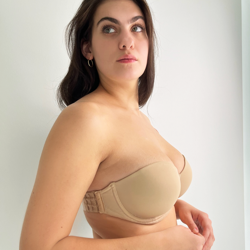 Angelina Strapless Convertible Underwire Bra Cup