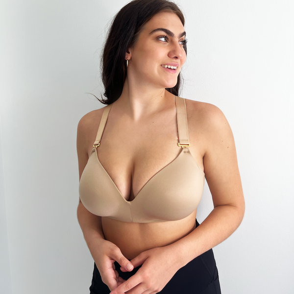 The Clear Strap Bra Collection, Supportive Bra